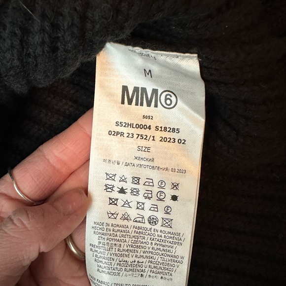 MM6 Maison Margiela distressed jumper - Picture 5 of 8